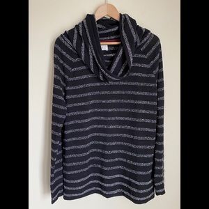 NWOT Lou & Grey Cowl neck top